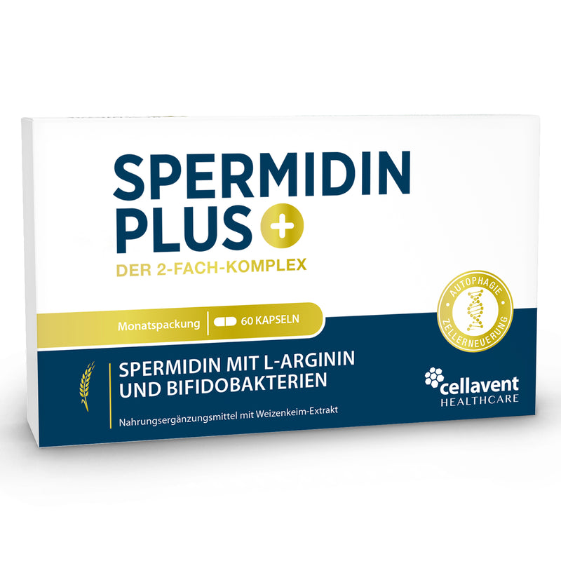 Spermidin PLUS Produktverpackung vorne