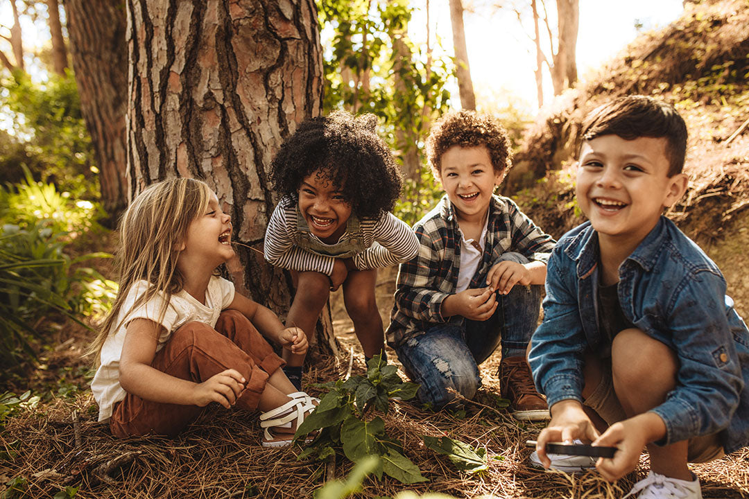 Gesunde Kinder durch Outdoor-Aktivitäten!