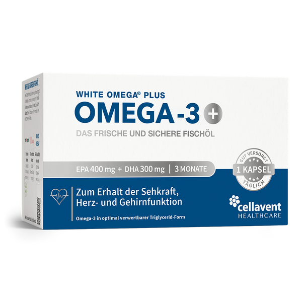 Omega-3 Kapseln mit 800 mg – WHITE OMEGA PLUS