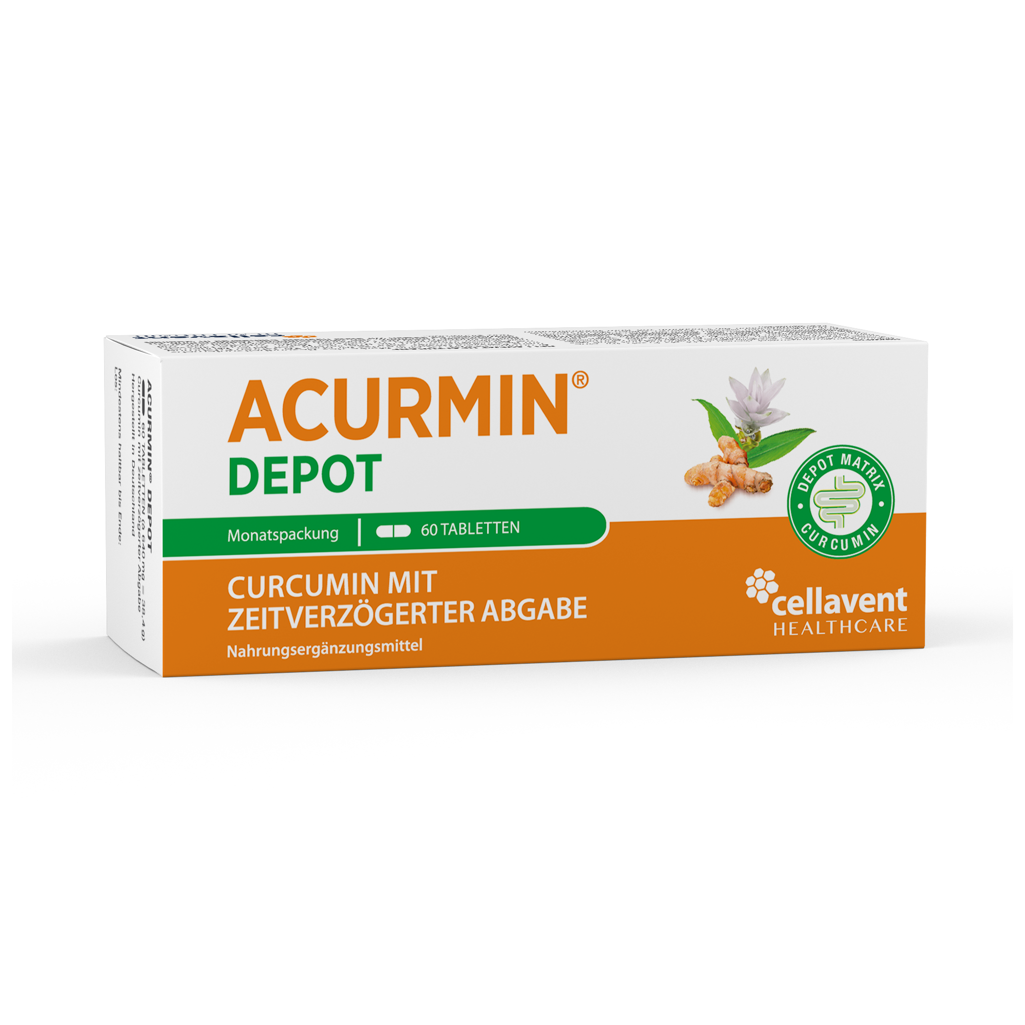 Acurmin DEPOT Verpackung von der Vorderseite