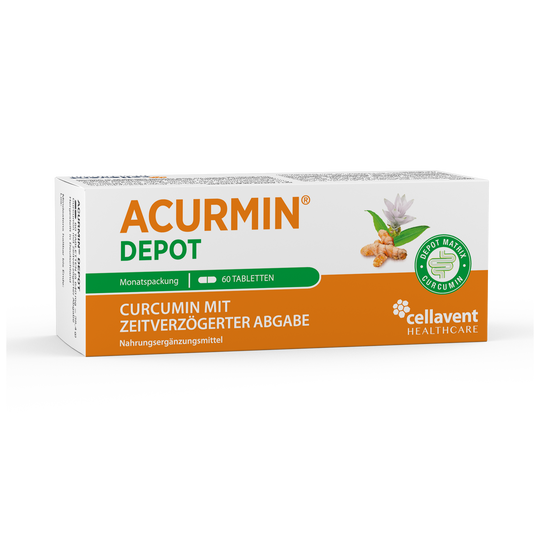 Acurmin DEPOT Verpackung von der Vorderseite