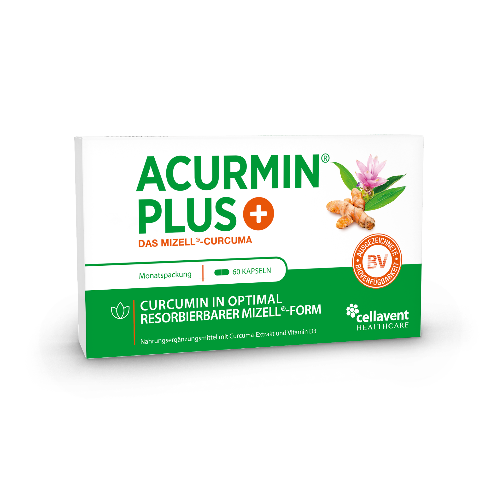 Acurmin PLUS Verpackung von der Vorderseite