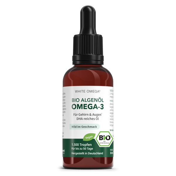 White Omega® Bio-Algenöl Tropfen