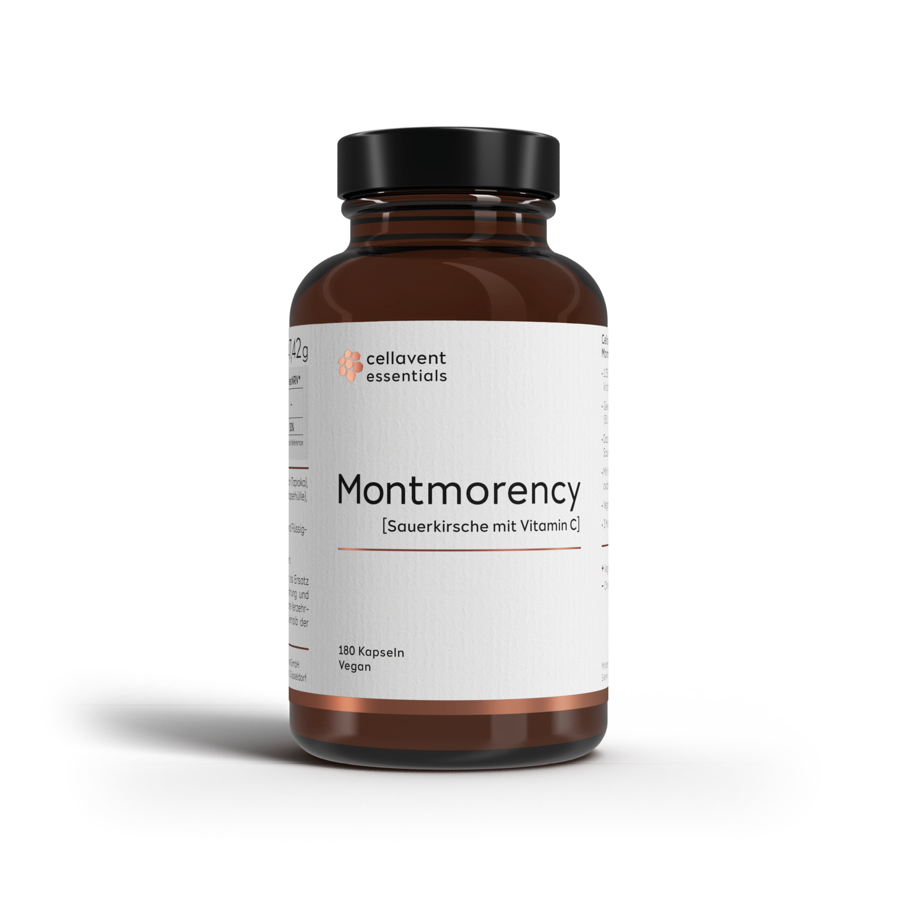 Essentials Montmorency + Vitamin C Front