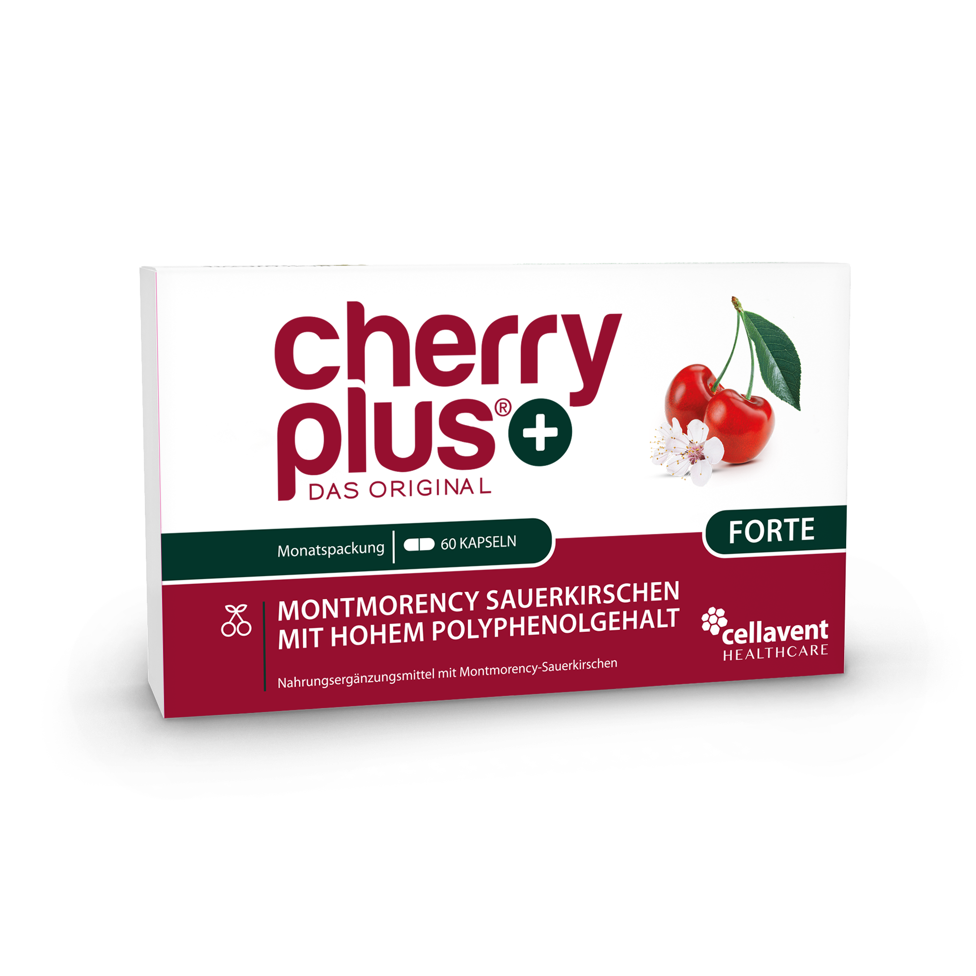 Verpackung Cherry PLUS Forte Front