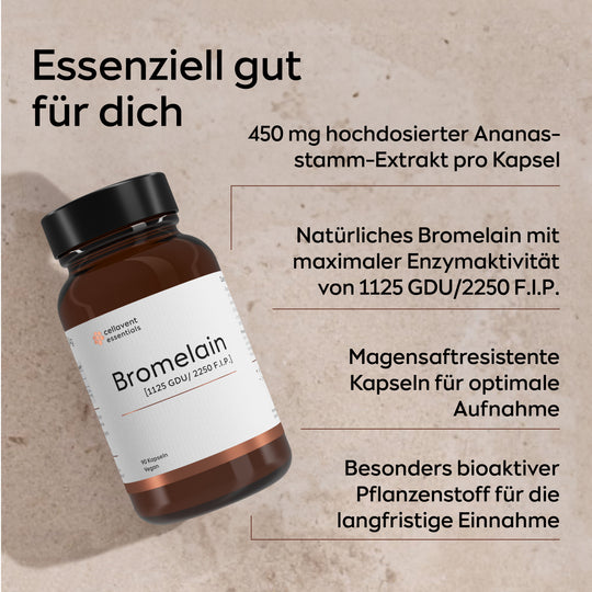 Vorteile von Essentials Bromelain