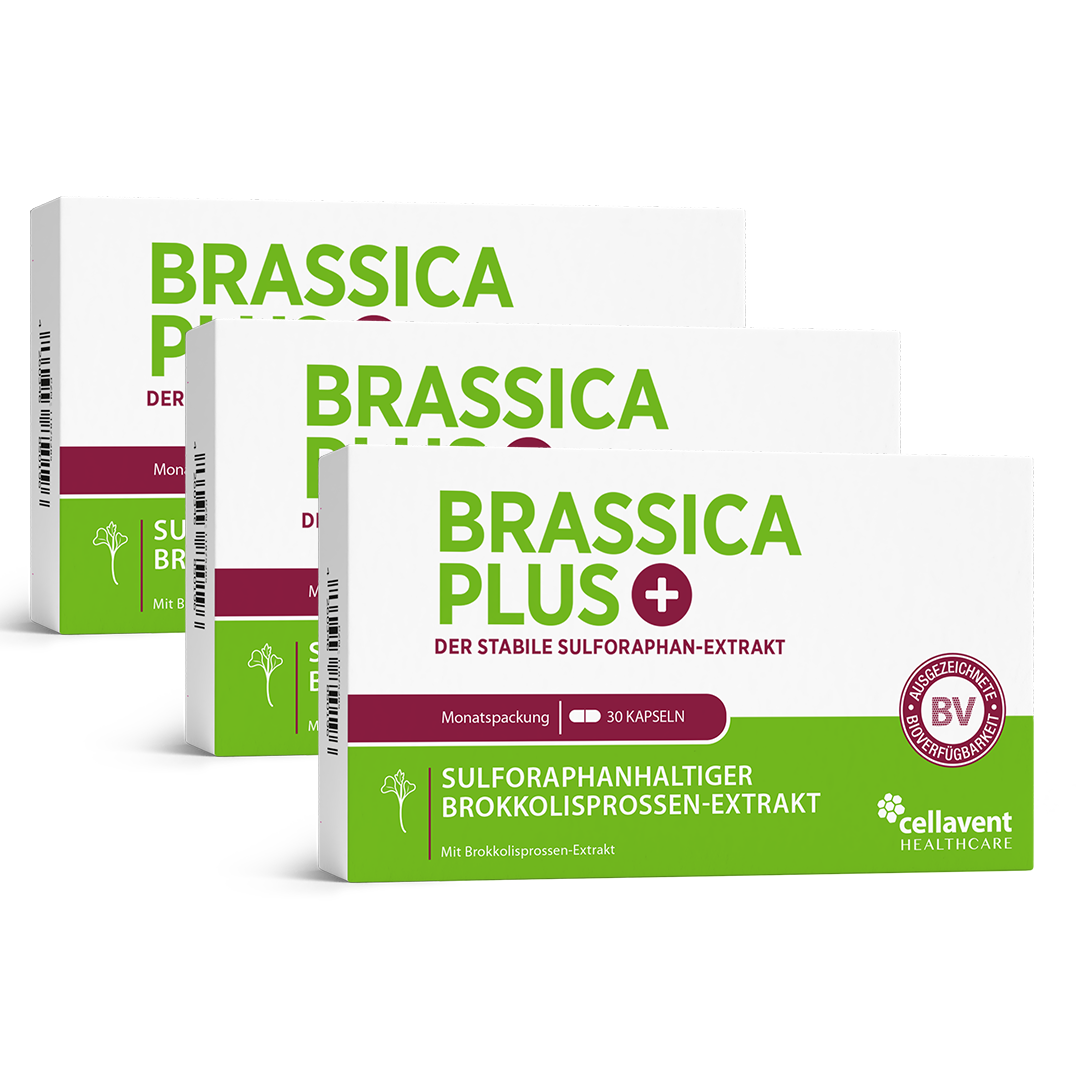 Sulforaphan Brokkoli Kapseln - Brassica PLUS - Cellavent Healthcare