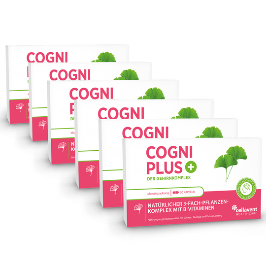 Cogni Plus Produktverpackung 6er Monatsverpackung Vorderseite