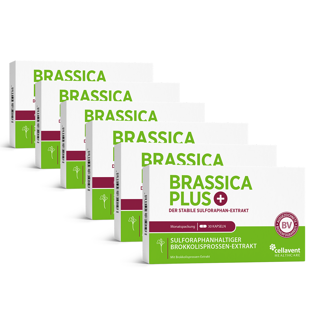 Sulforaphan Brokkoli Kapseln - Brassica PLUS - Cellavent Healthcare