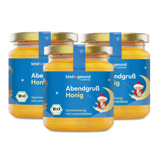 Organic Sandman Evening Greeting Honey for Children – kindgesund