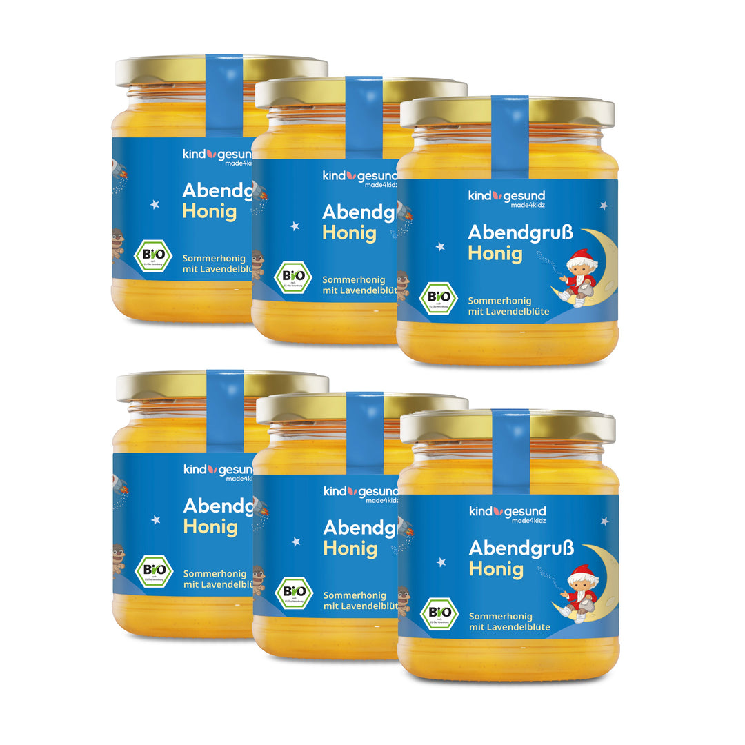 Organic Sandman Evening Greeting Honey for Children – kindgesund