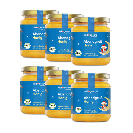 Organic Sandman Evening Greeting Honey for Children – kindgesund