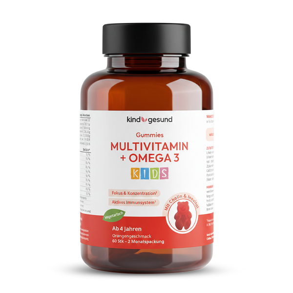 Multivitamin + Omega 3 Gummies - WHITE OMEGA Kids - Cellavent Healthcare