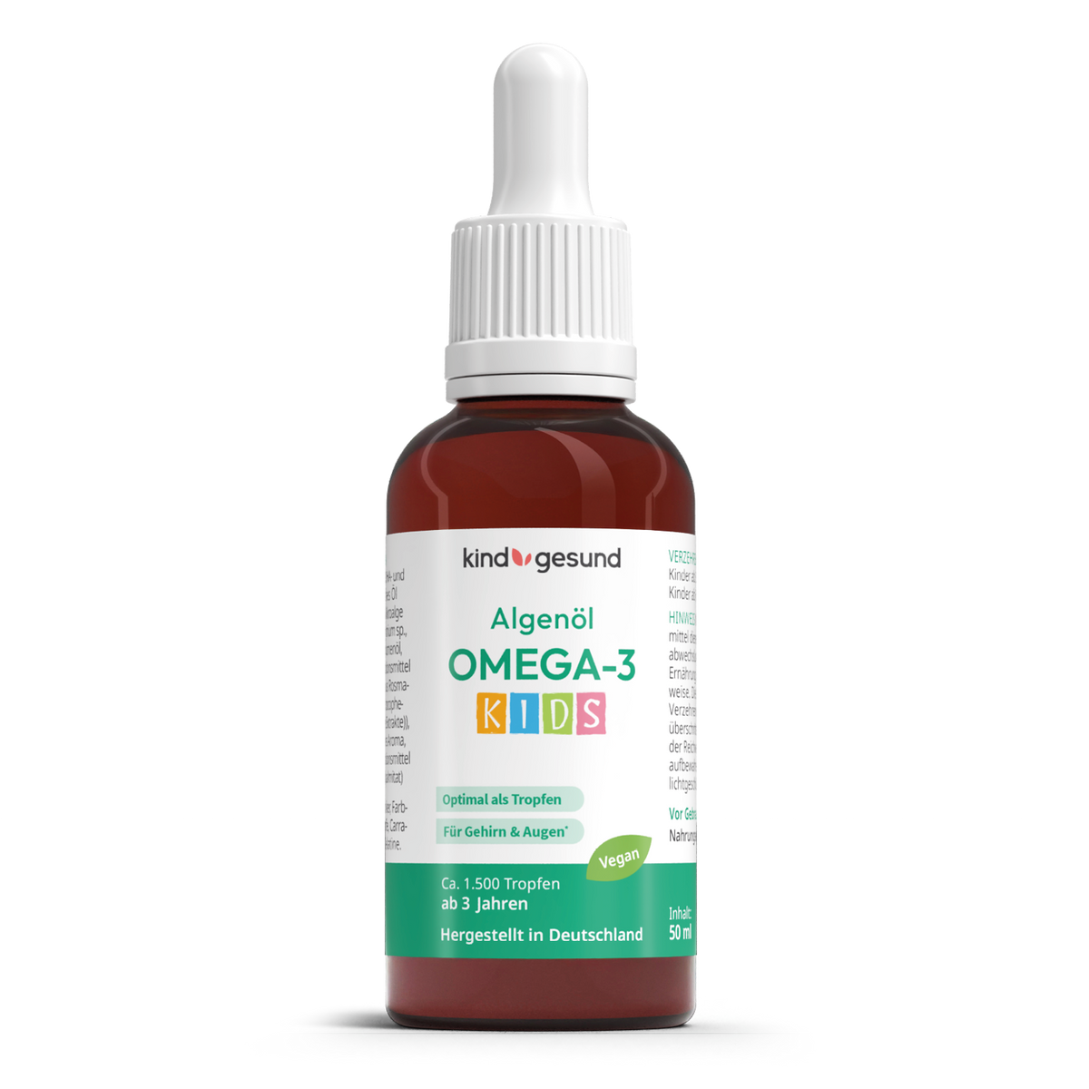 Omega-3 Algenöl Kinder Tropfen