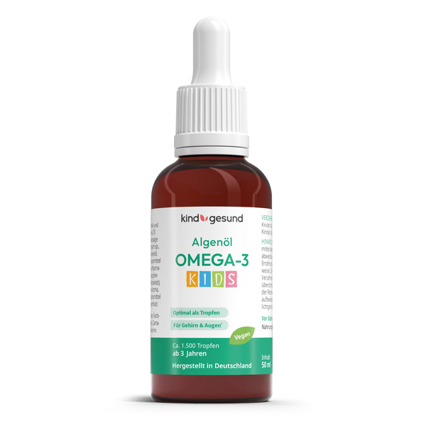 Omega-3 Algenöl Kinder Tropfen