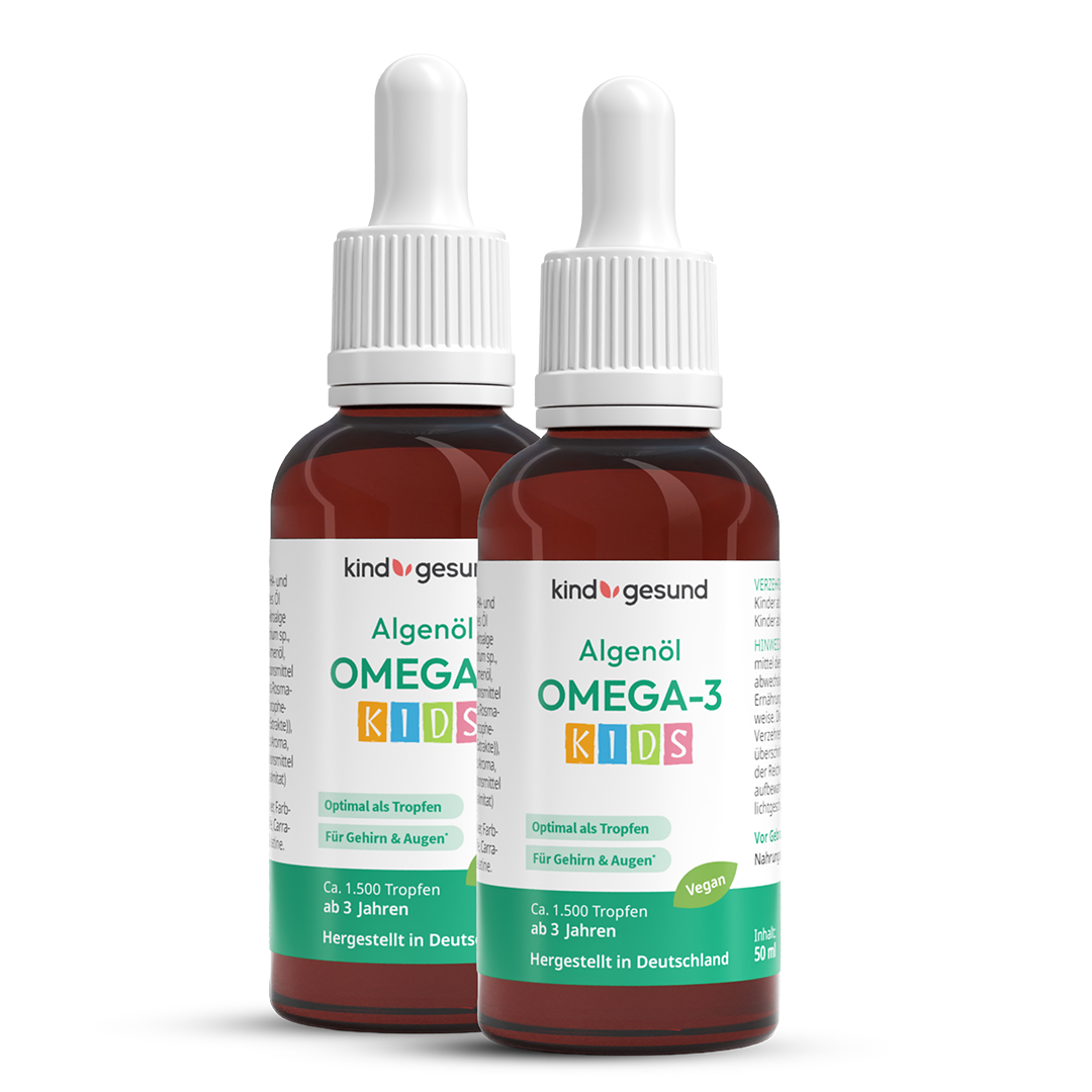WHITE OMEGA Kids Omega-3 Algae Oil Capsules - kindgesund
