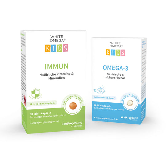 WHITE OMEGA Kids Omega-3 & Immun Bundle