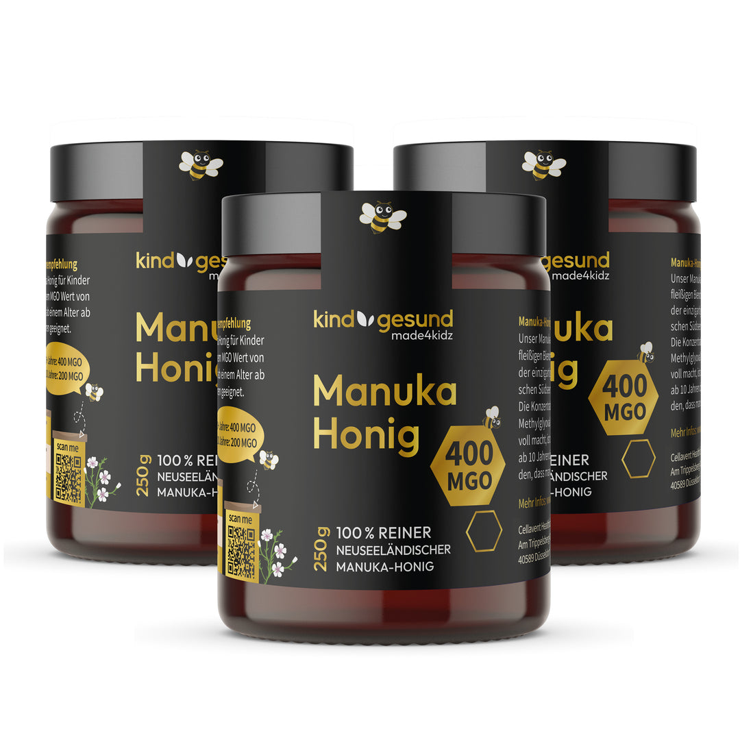 Manuka honey for children 400 MGO - kindgesund