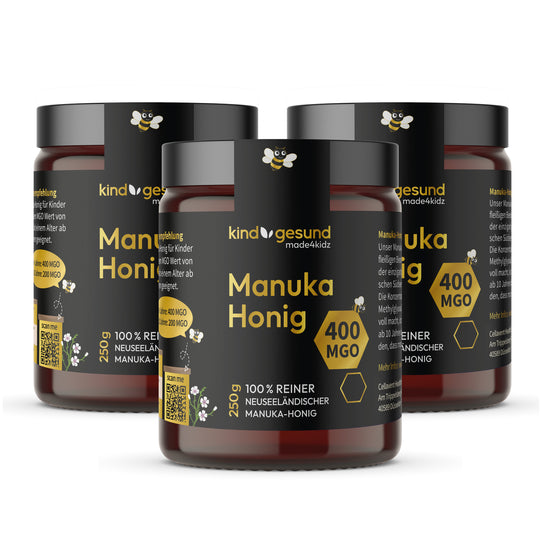 Manuka honey for children 400 MGO - kindgesund