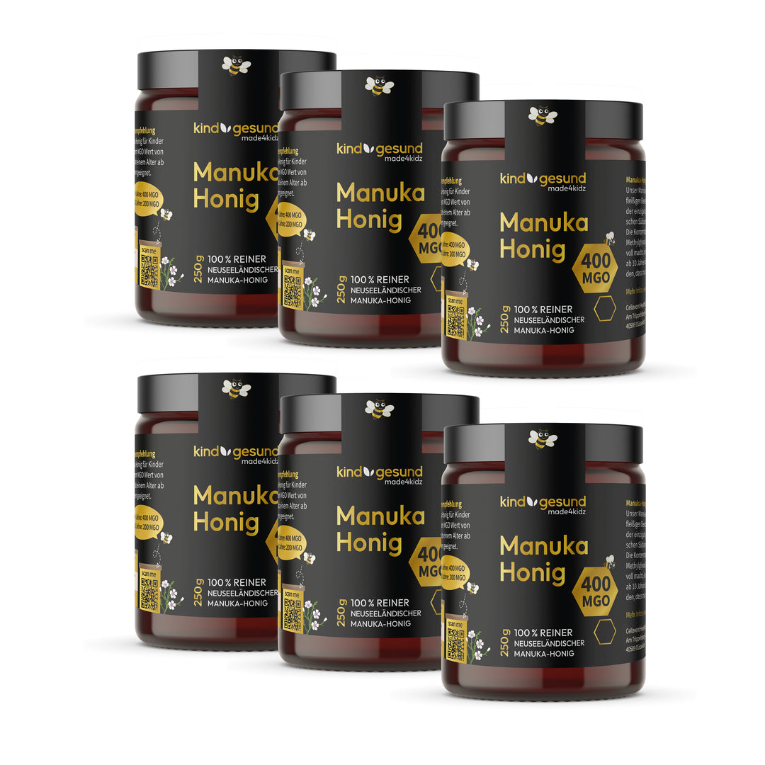 Manuka honey for children 400 MGO - kindgesund