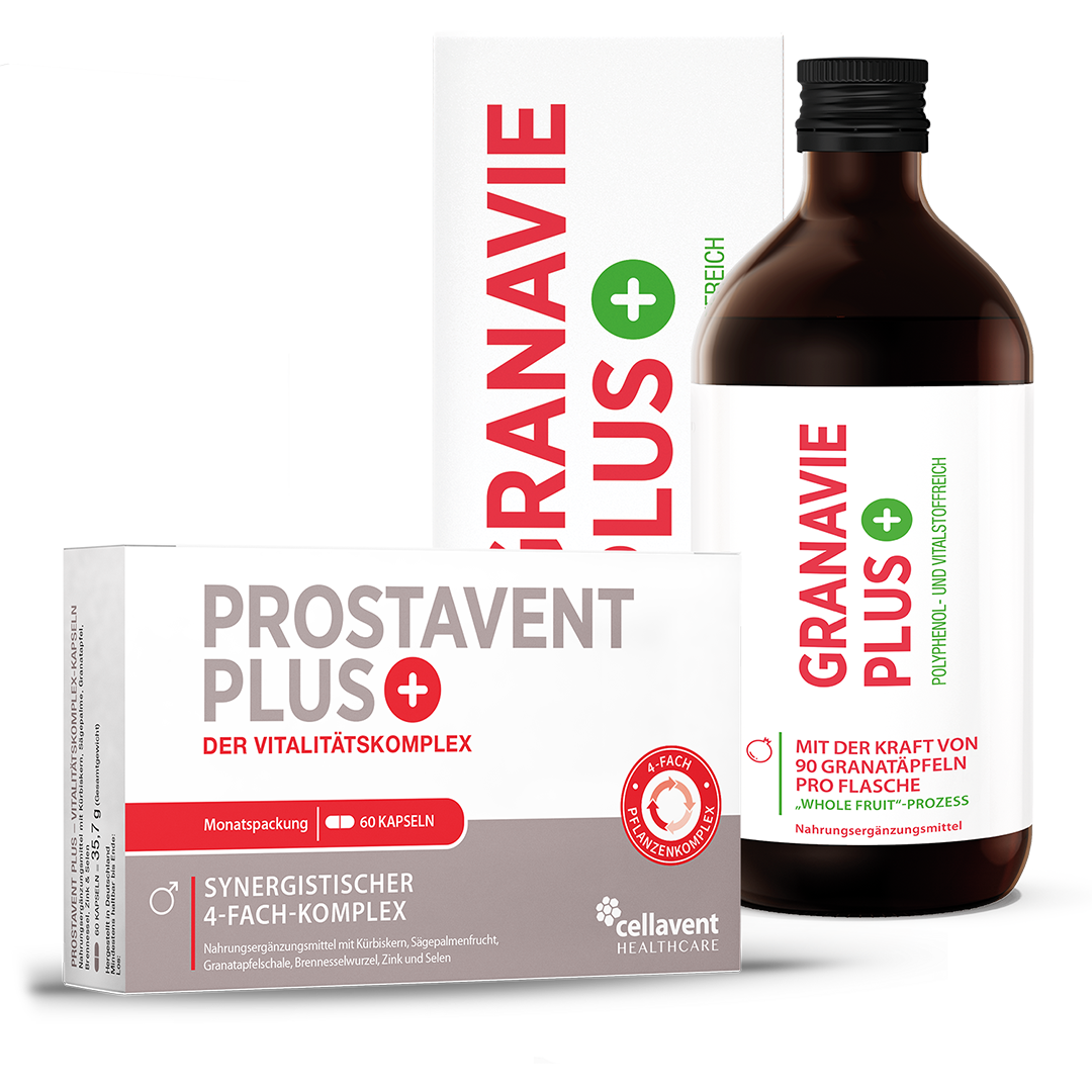 PLUS-Bundle: Granavie PLUS und Prostavent PLUS