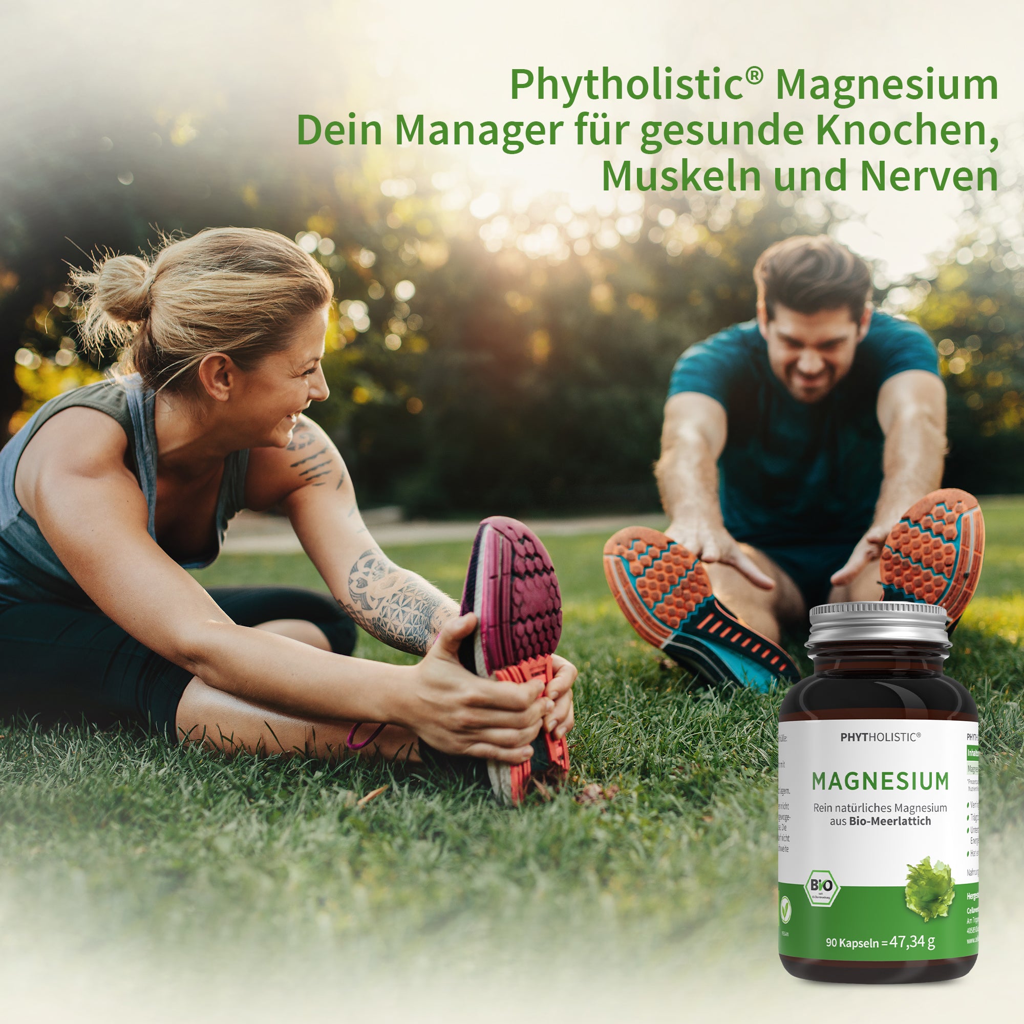 Bio Magnesium Tabletten - Phytholistic Magnesium - Cellavent Healthcare