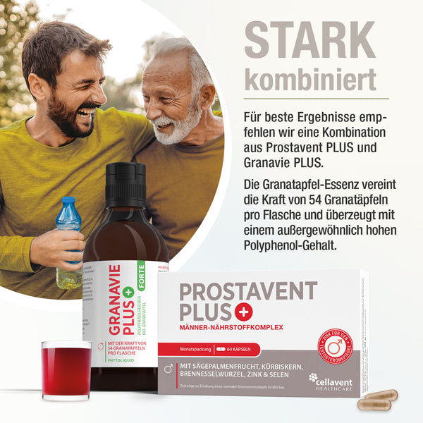 Prostavent PLUS - Pflanzenextrakte mit Zink & Selen