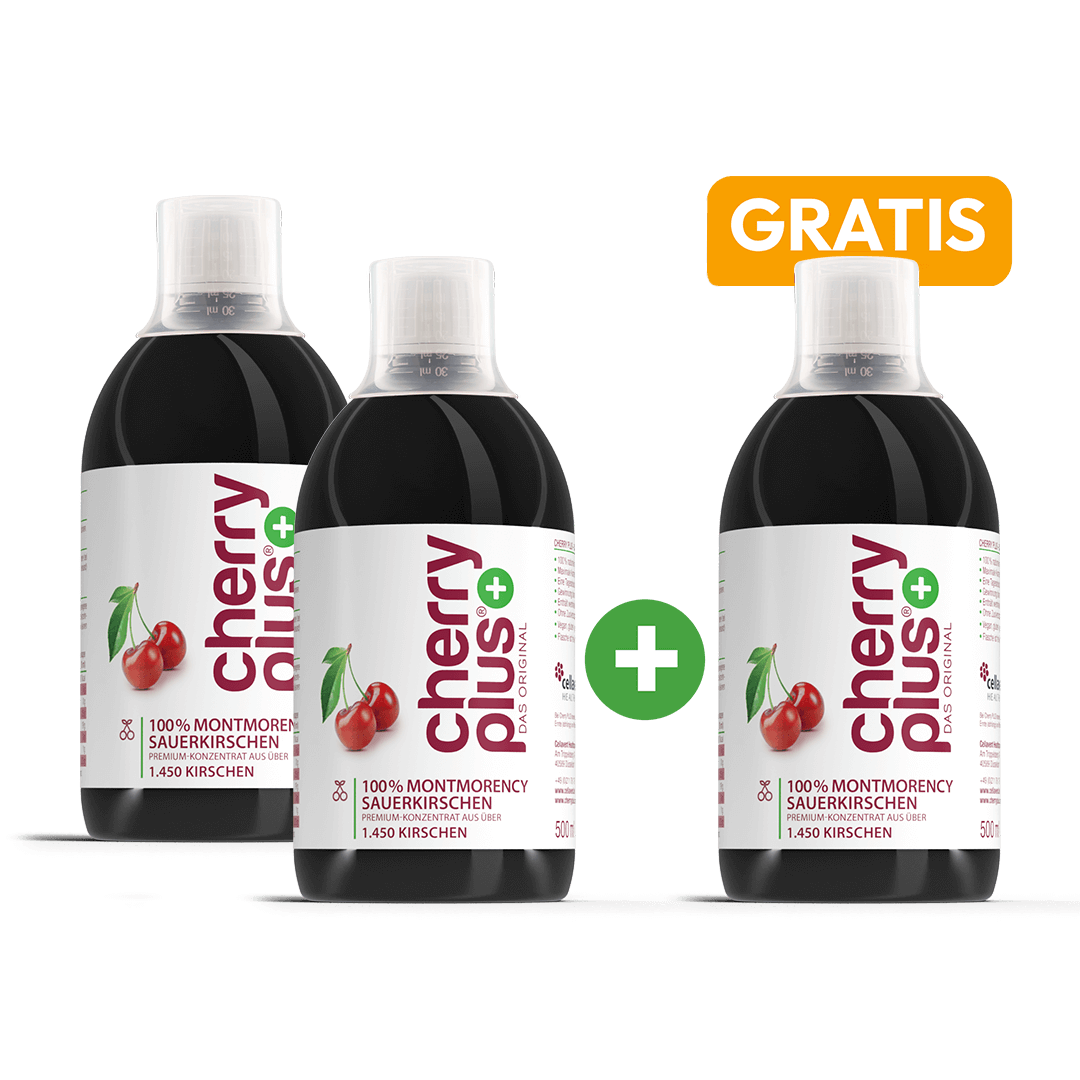 3 x Montmorency Sauerkirsch Konzentrat Angebot - Cellavent Healthcare
