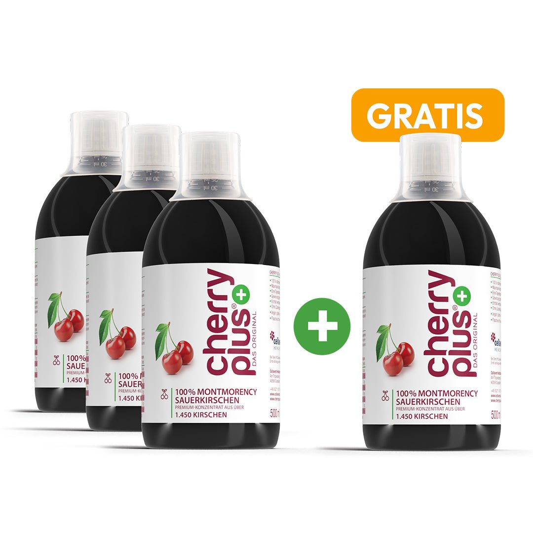 4 x Montmorency Sauerkirsch Konzentrat Angebot - Cellavent Healthcare