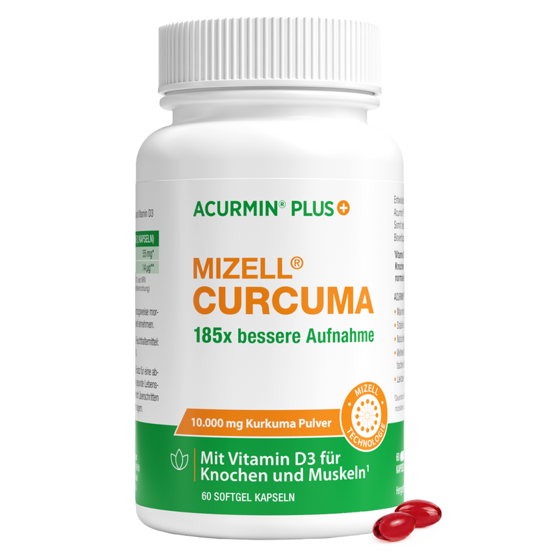 Acurmin PLUS in der Dose - Cellavent Healthcare