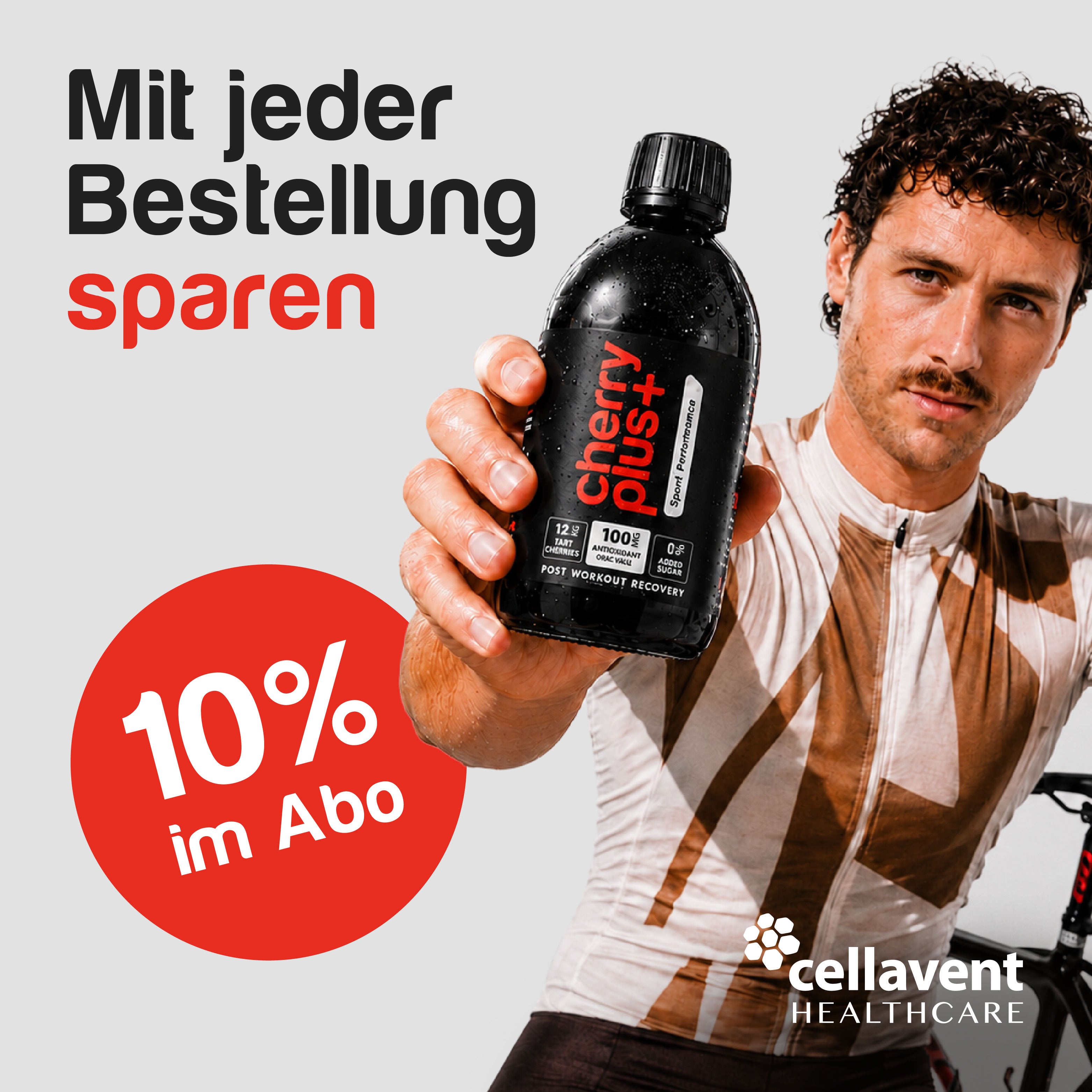 Cherry PLUS Sport Performance - Recovery Drink - Cellavent Healthcare
