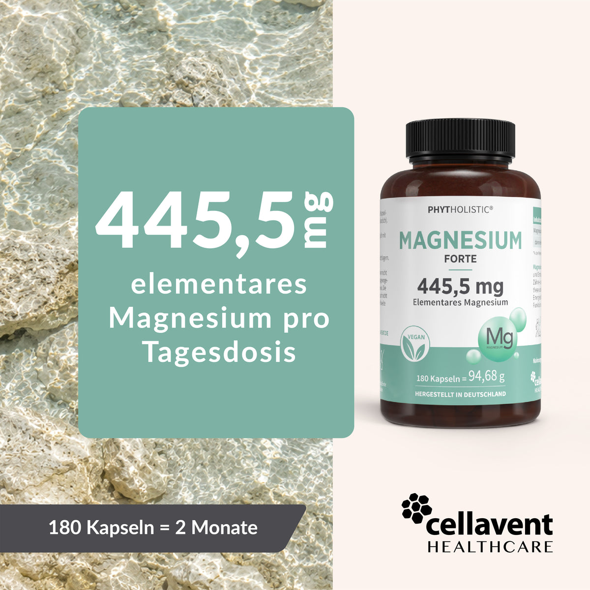 Phytholistic Magnesium - Cellavent Healthcare