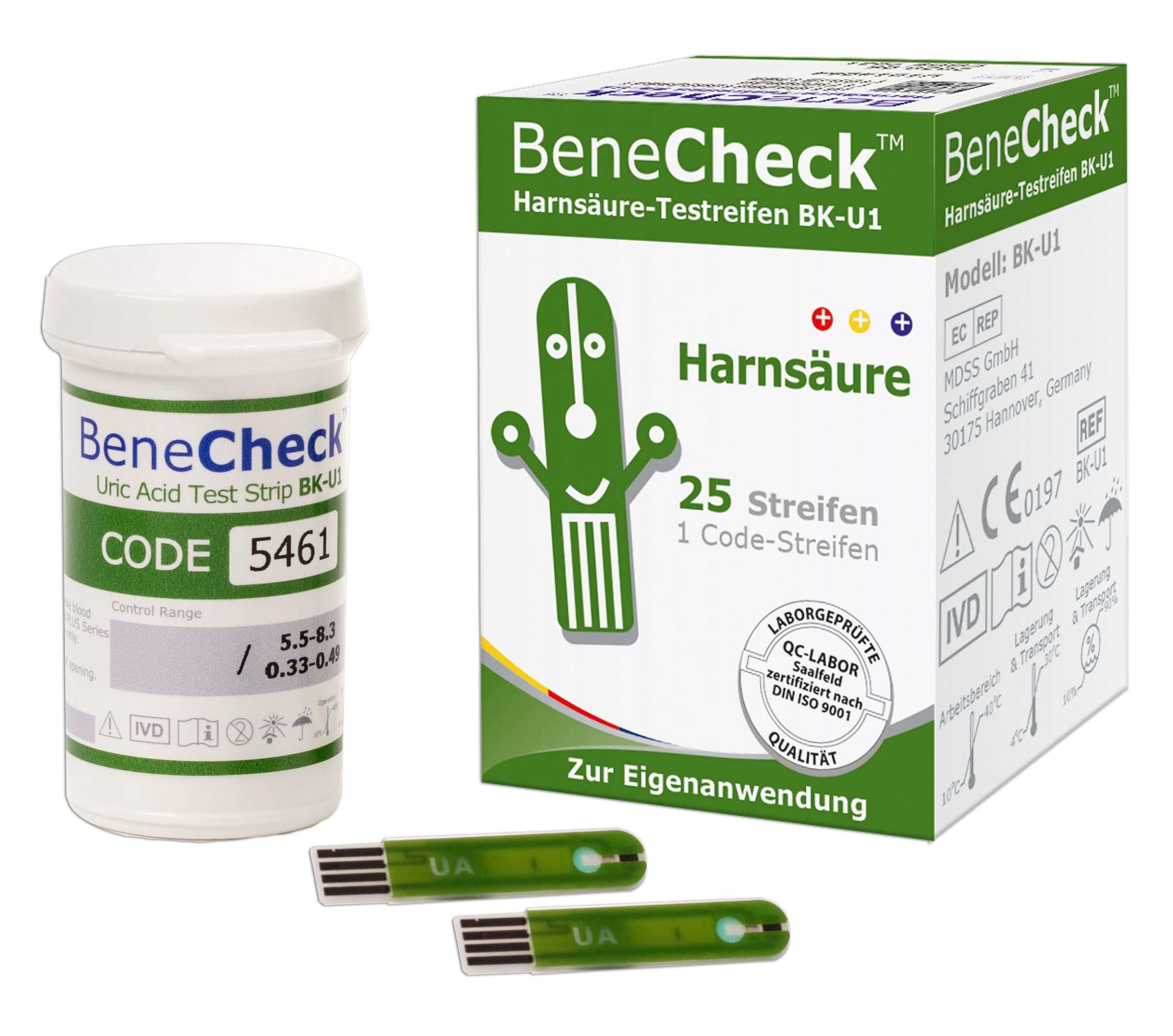 Messen & Ergänzen Nachfüll-Set: BeneCheck Teststreifen