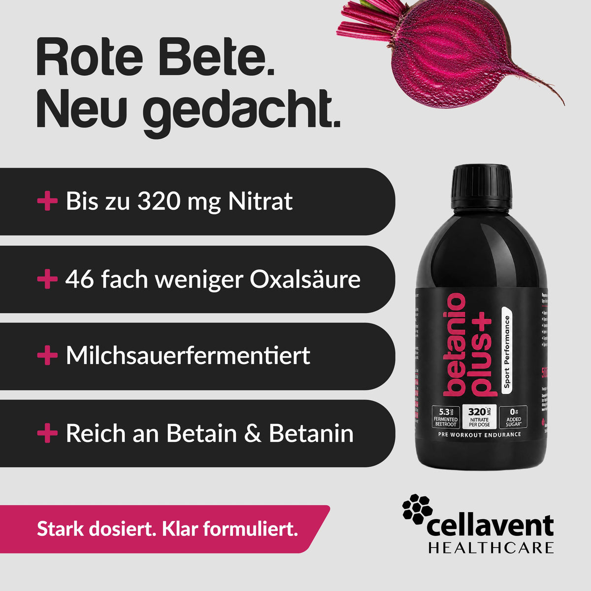 Betanio PLUS Sport Performance - Cellavent Healthcare