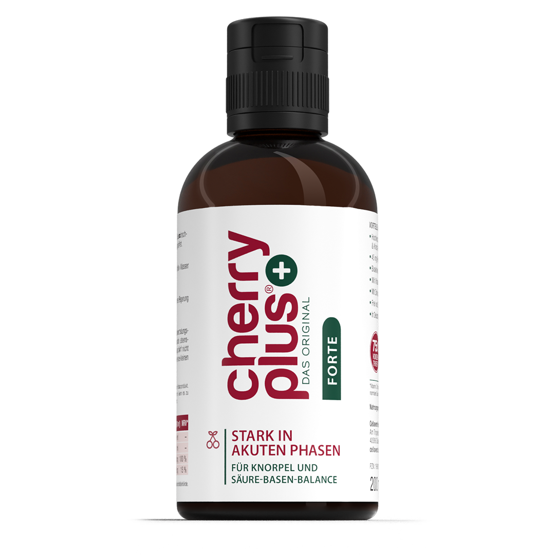 Cherry PLUS Forte Konzentrat - Hochkonzentriertes Sauerkirschkonzentrat mit Vitamin C und Zink