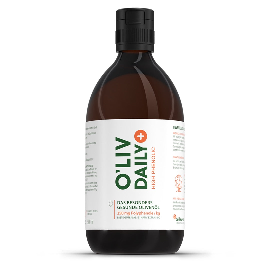 Die O'liv Daily Flasche, High Phenolic, 500 ml