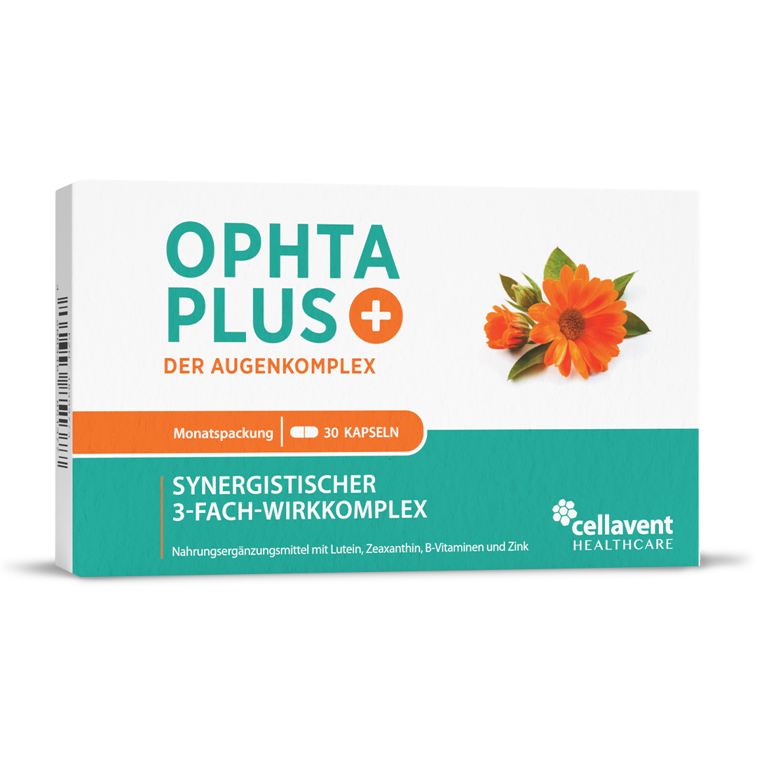 Sonderposten - Lutein & Zeaxanthin Kapseln – Ophta PLUS Der Augenkomplex