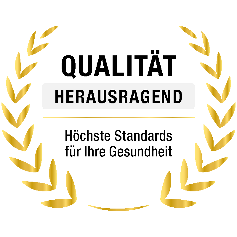 Siegel herausragende Qualität 