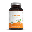 Acurmin Phytholistic Bio Kurkuma Kapseln Glas mit 60 Kapseln Inhalt