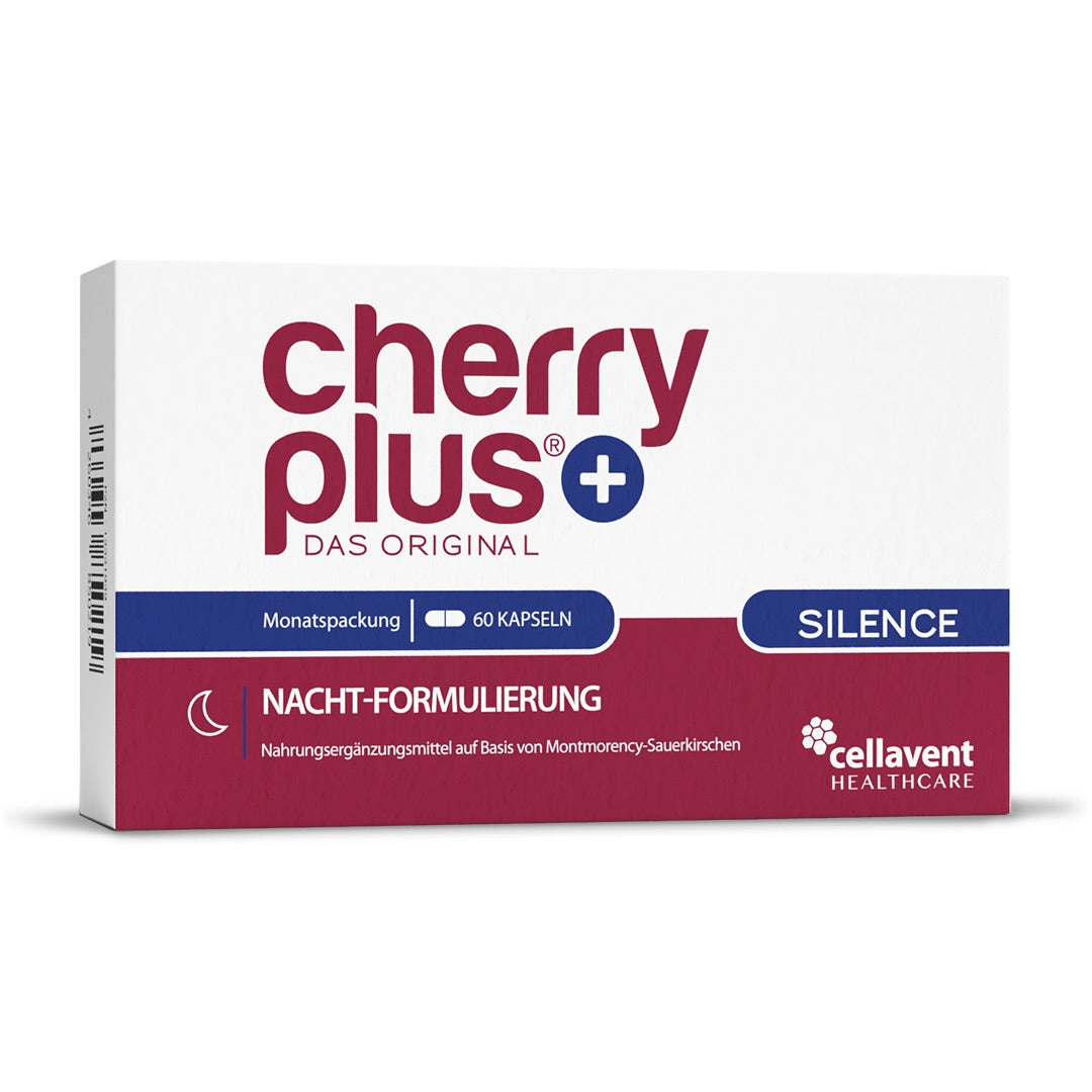 Vorderseite Cherry PLUS Silence - montmorency sauerkirsche Nachtformulierung