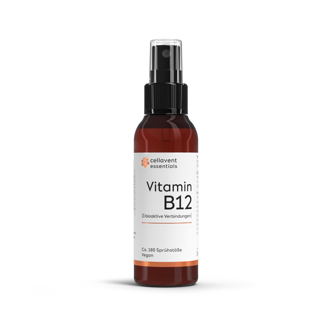 Vitamin B12 Spray [3 bioaktive Verbindungen]