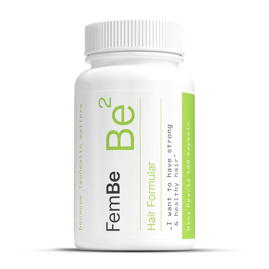 FemBe Hair Formular Haarvitamine, Haarkapseln für Frauen, Dose und Kapseln