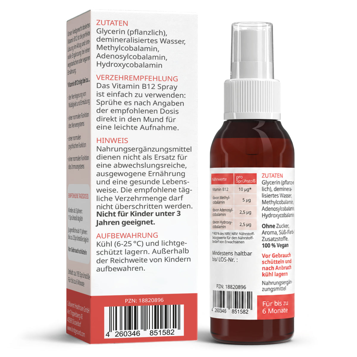 Vitamin B12 spray for children – kindgesund