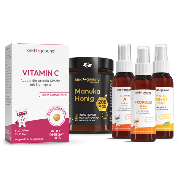 All-round Immune (Honey, Vitamins & Throat Spray)