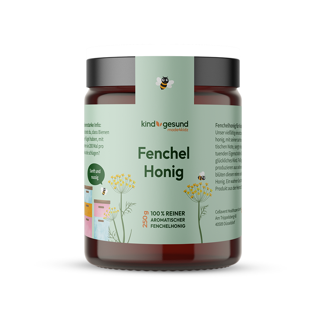 kindgesund Fenchel Honig Glas