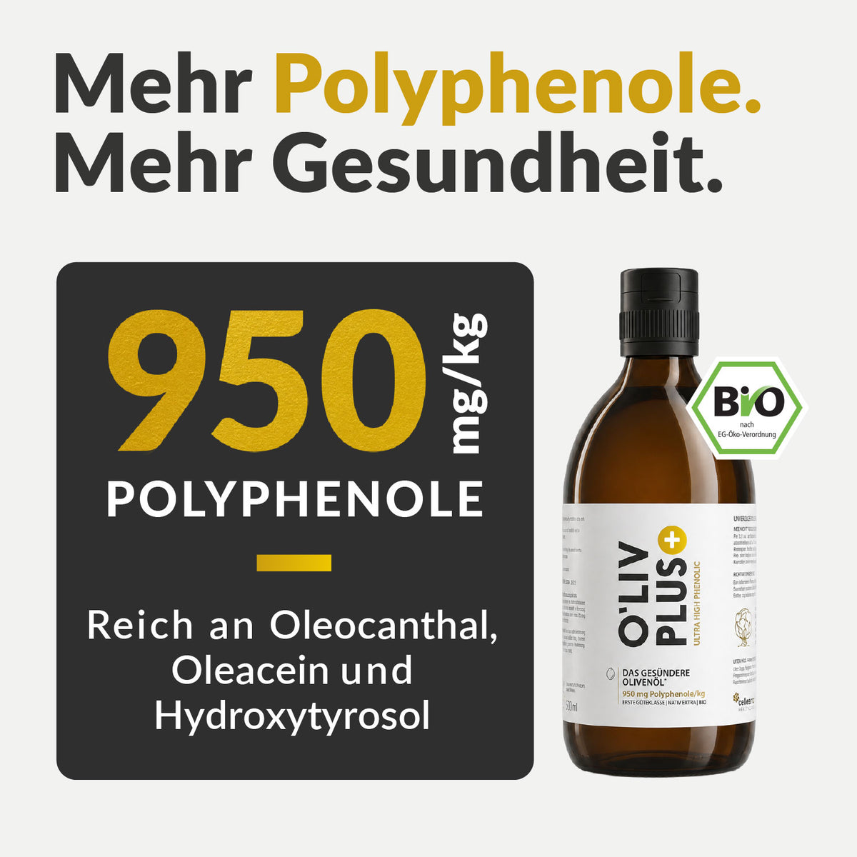 Ultra High Phenolic Olive Oil - O'Liv PLUS