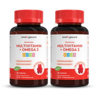 Multivitamin + Omega 3 Gummies - WHITE OMEGA Kids - Cellavent Healthcare
