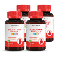 Multivitamin + Omega 3 Gummies - WHITE OMEGA Kids - Cellavent Healthcare