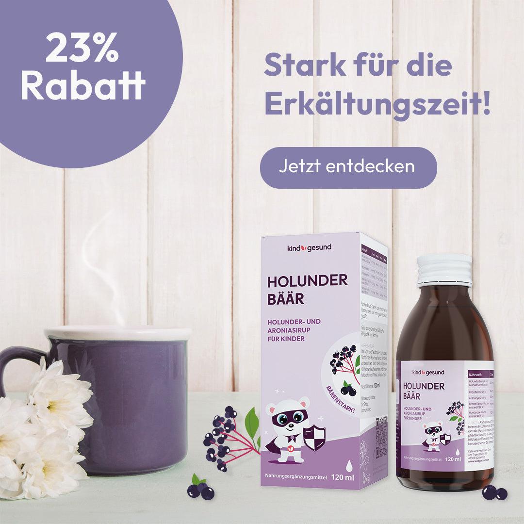 Holunderbäär – Holunder & Aronia Sirup für Kinder