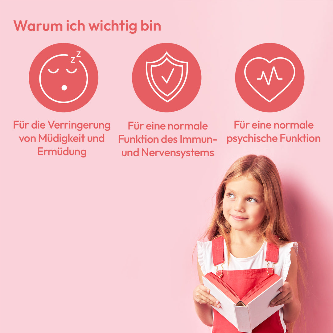 Produktnutzen von Vitamin B12 Spray von kindgesund